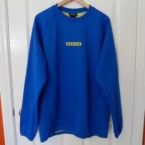 Burton Mens Crown Weatherproof Pullover Crew Sweatshirt NWOT~